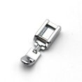 thumbnail image 3 of Zipper Sewing Machine Presser Foot Sewing Machine Accessories Inset Zipper Presser Foot Single Side Upper Zipper Presser Foot (silver) (2pcs), 3 of 5