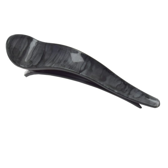 Parcelona French Brill Beak Medium Celluloid Slide in Claw Clip Clamp for Women