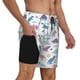 thumbnail image 2 of Fotbe Dinosaur Traje de Baño para Hombre – Shorts de Natación de Secado Rápido con Forro y Bolsillos-Medium, 2 of 6