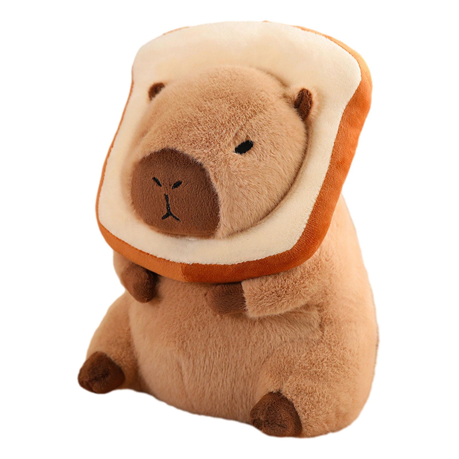 LeeQinersw Capybara Doll Capybara Toy Collectible Soft Comfortable Home Decoration Capybara Bread