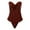 Brick Red, variant on Corset Bustier Women Basques Top Elegant Women's Bodysuit Sculpting Corset with Bust Enhancement