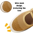 thumbnail image 4 of CHICVOMEY Sneakers for Women Slip on Casual Walking Shoes Breathable Lightweight for Work&daily Adjustable Strap Mesh Mary Jane Flats, 4 of 7