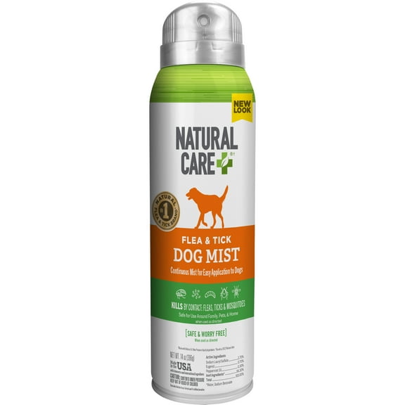 Natural Care Flea and Tick Spray for Dogs - 14oz.