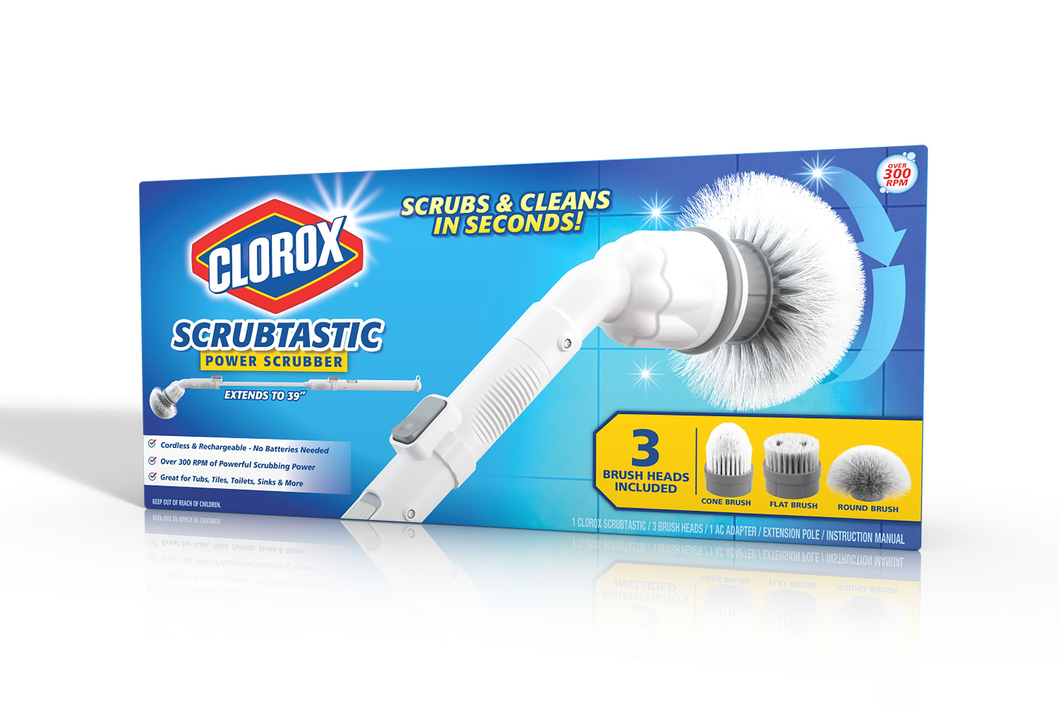 Clorox Scrubtastic Multi Purpose Surface Scrubber And Cleaner 1 Pack White Walmart Com Walmart Com