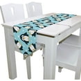 thumbnail image 3 of Coolnut 13"x70" Table Runner, Funny Cartoon Penguins Washable Table Cloth Runner for Holiday Home Wedding Table Top Decoration, 3 of 5