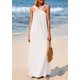 thumbnail image 5 of Vestido de verano PRETTYGARDEN para mujer 2025 con tiras holgadas, blanco, 5 of 8