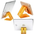 thumbnail image 3 of Honsky Support de Charge Universel Portable en Aluminium pour Bureau Mains Libres Support de Cellulaire Intelligent Support de Tablette, Support de Cellulaire, Support de Téléphone Intelligent, Or, 3 of 7