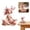 Pink, variant on Serenity Growth Inner Harmony Sculptural Figurine, Nature Meditation Figurine Symbolizing Inner Peace, Personal Growth And Harmony, Resin Statue For Zen Home Yoga Room Tabletop Decor