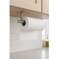 thumbnail image 2 of Self-Adhesive Paper Towel Holder Roll Rack Under Cabinet Steel Wall Mount Metal, 2 of 6