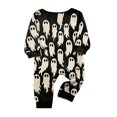 thumbnail image 4 of Matching Family Halloween Pajamas Set, Cute Spooky Pumpkin Ghost Long Sleeve PJs Sleepwear Loungewear Gift for Holiday Season, 4 of 4