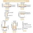 24pcs Alloy Bag Lock Clasp Set, 2 Sets Purse Closure Hardware DIY Bag ...
