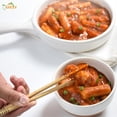 thumbnail image 6 of Apexy Korean Rice Cake Tteokbokkik Rice Cake, Chewy Tteok, Authentic Korean Street Food Snack, Perfect with Cheese and Ramen Noodles, No MSG, and Gluten Free, Non-GMO 21.16 oz Pack of 1, 6 of 6