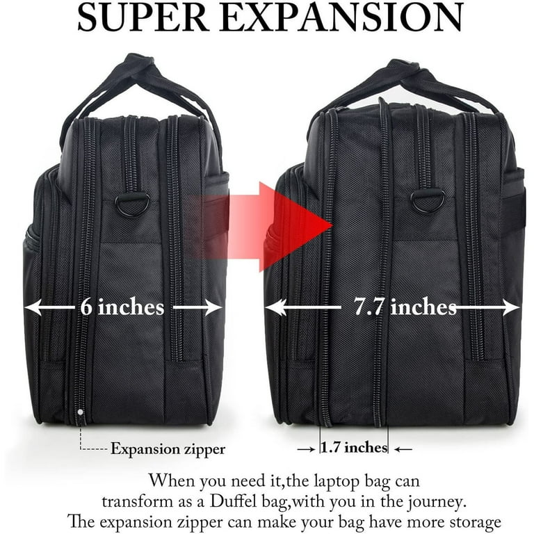 Ytonet Rolling Laptop Bag for Women, 17.3 Inch Rolling