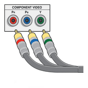 Component Video Cable 3 RCA 6 ft RGB HDTV DVD VCR Brand New