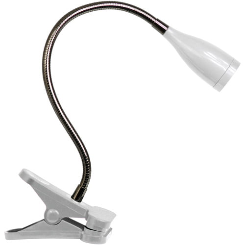 LimeLights Flexible Gooseneck LED Clip Light Desk Lamp