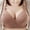 Brown, variant on Aofany Women's Wireless Bra Push Up Full Cup Bras for Women, Comfortable Wire Free Shaping Everyday Bra with Adjustable Straps