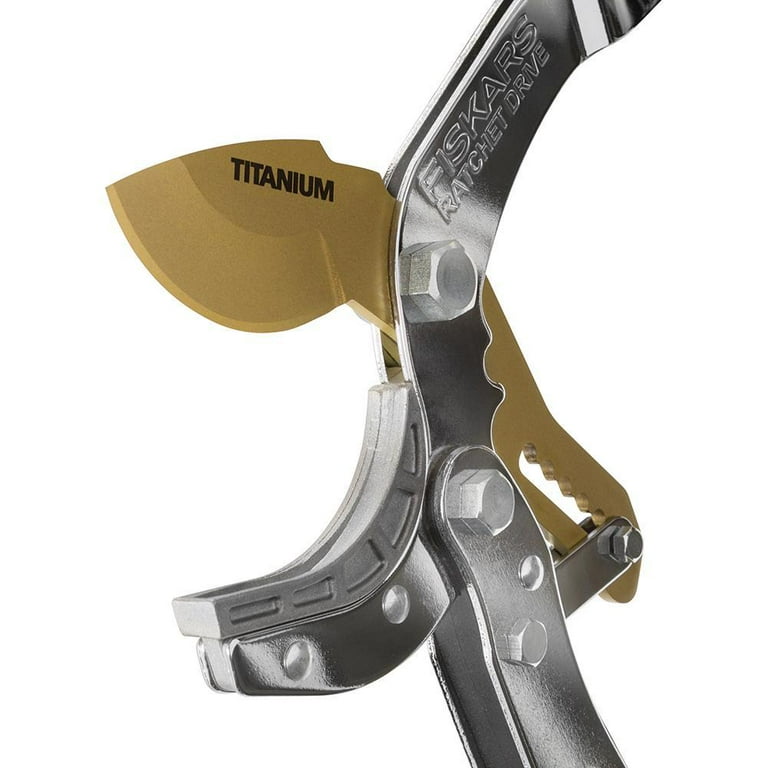Fiskars ratchet drive sale titanium