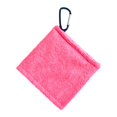 thumbnail image 4 of AMLESO 2xGolf Ball Towel with Clip Golf Ball Cleaner Pocket for Men Women Microfiber Wiping Cloth Golf Ball Cleaning Towel Golfer Gift , Pink, 4 Pcs, 4 of 10