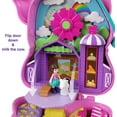thumbnail image 4 of Polly Pocket On The Farm Piggy Compact, 2 Micro Dolls, 2 Animal Figures, 4 of 7