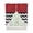 Red black, variant on Grey Chevron Swag Valances for Windows, Geometric Turquoise Print Wavy Striped White Rod Pocket Sheer Valances for Windows, Swag Toppers Light Filtering for Kitchen Living Room 2 Panels 36''x36''
