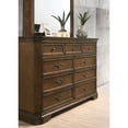 thumbnail image 3 of Queen Size 6-Piece Bedroom Set | Vintage-Inspired for Bedroom Decor | Solid Wood Frame with MDF Panels | Spacious Drawers for Storage, 3 of 5