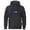 Black, variant on Mens Long Zip Sweatshirt Hoodie Men's 1776 Letter Printed Hoodie With Pocket Round Neck Sweatshirt And, Size M
