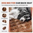 thumbnail image 2 of mirlewaiy Backseat Dog Bed Mat for Car, Non-Slip Dog Bed for Car Back Seat, Soft & Cozy Dogs Blanket, Washable Travel Pet Mat Seat Protector for Cars, SUVs, Trucks, 2 of 7