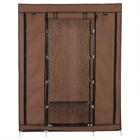 Ashata Non Woven Canvas Clothes Storage Organiser Wardrobe Shelves