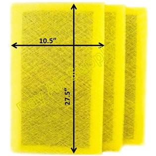 

RayAir Supply 12x30 Pristine Air Cleaner Replacement Filter Pads 12x30 Refills (3 Pack)