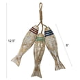 thumbnail image 3 of Wooden Fish Nautical Ornaments Handcraft Antique Home Wall Decor, 3 of 7