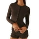 thumbnail image 1 of Blusas de Larga para Mujer, Cárdigan Ligero de Otoño, Camisetas para Salir, Blusas Acanaladas con Botones, Lindas y A Café M, 1 of 10