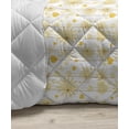 thumbnail image 3 of Yellow Down Alternative Comforter, Summertime Themed Abstract Patterned Pineapples Beach Fruits Doodle Style Drawing, Microfiber Quilt for All Season, 5 Sizes, Multicolor, by Ambesonne, 3 of 3