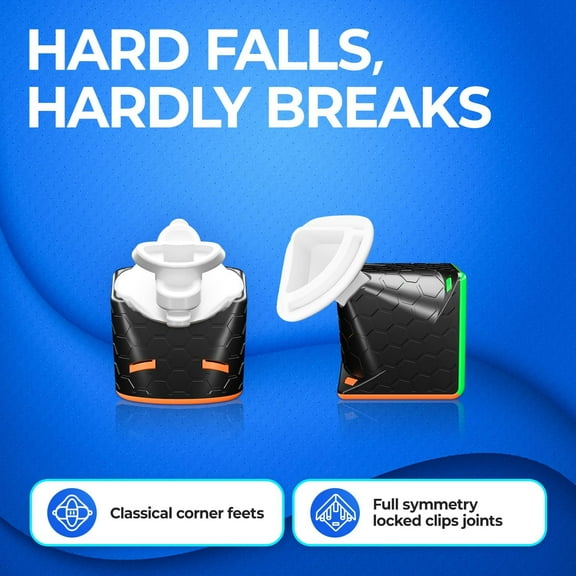 356 R S 3x3 Speed Cube Non-Magnetic Stickerless