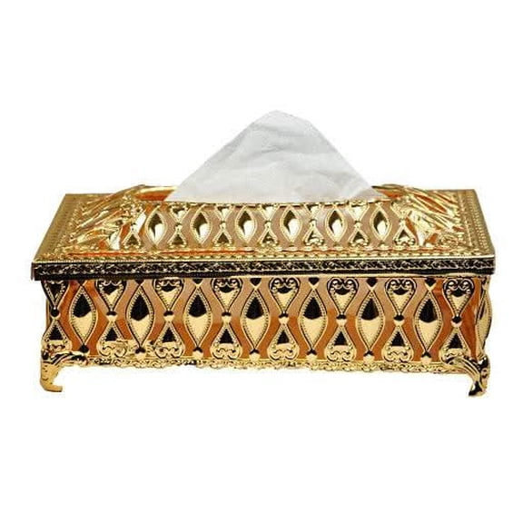 Tissue Box Cover- Golden by Intense Oud