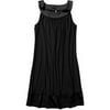 Women's Plus Sleeveless Trapeze Dress