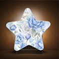 thumbnail image 3 of Star Shaped Energy Saving Night Light Living Room Night Light, Bedroom Night Light, Corridor Night Light, Study Night Light Super Beautiful Blue Roses, 3 of 6