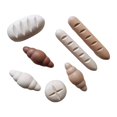 thumbnail image 3 of Montessori Play Kitchen Accessories Set Pretend Play Toy Miniature Bread Fake, 3 of 6