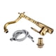 thumbnail image 2 of Tap Faucet, Grifo Monomando de Lavabo Antiguo, Grifo Mezclador de Tuberías Calientes y Frías con Manguera de Agua, Grifos de Fregadero para Cocina, baño., 2 of 9
