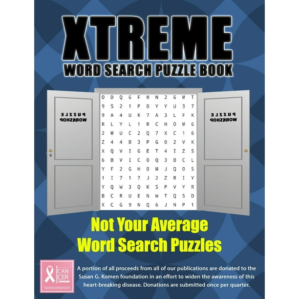 Xtreme Word Search Puzzle Book Paperback Walmart Com Walmart Com