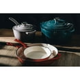 thumbnail image 5 of Hamilton Beach 8 Inch Enameled Solid Cast Iron Frying Pan Skillet, Red, 5 of 5