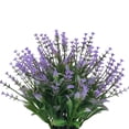 thumbnail image 4 of Cateissary Plantas en maceta falsas, de bonsái de plástico de lavanda de escritorio Artificial para interior, hogar, cocina, oficina, Decoración Rojo atardecer, 4 of 6
