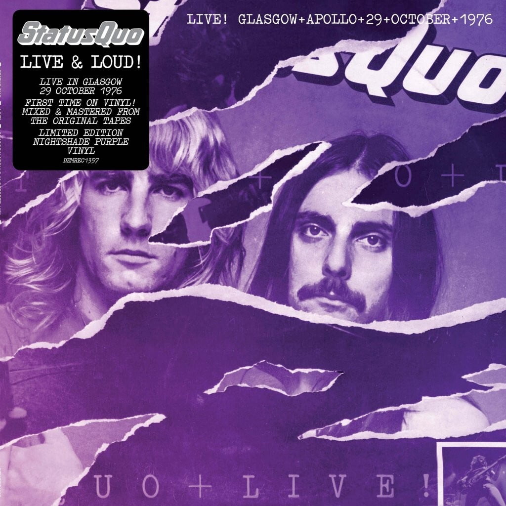 Status Quo - 29th October 1976 Live - 140-Gram Purple Colored Vinyl - Music & Performance