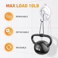 thumbnail image 2 of 12 Pack Heavy Duty Suction Cup Hooks,10LB Max Load Clear Adhesive Hooks for Bathroom Shower Tile Glass Window , No Drill Stainless Steel Hooks, Strong Vacuum Suction, Removable & Reusable, 2 of 7