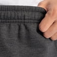 thumbnail image 2 of Pantalones deportivos Fruit of the Loom Eversoft Fleece para hombre, color negro, 2 of 6