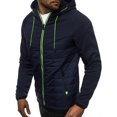 thumbnail image 2 of Frontwalk Men's Hoodies Long Sleeve Sweatshirt Drawstring Sweatshirts Men Casual Pullover Hooded Tops Hidden Green 2XL, 2 of 5