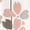 Blush_Gray, variant on "Lush Decor Gray Modern Flowered Window Curtain Panel Set, 84""L x 52""W + 2"" Header"