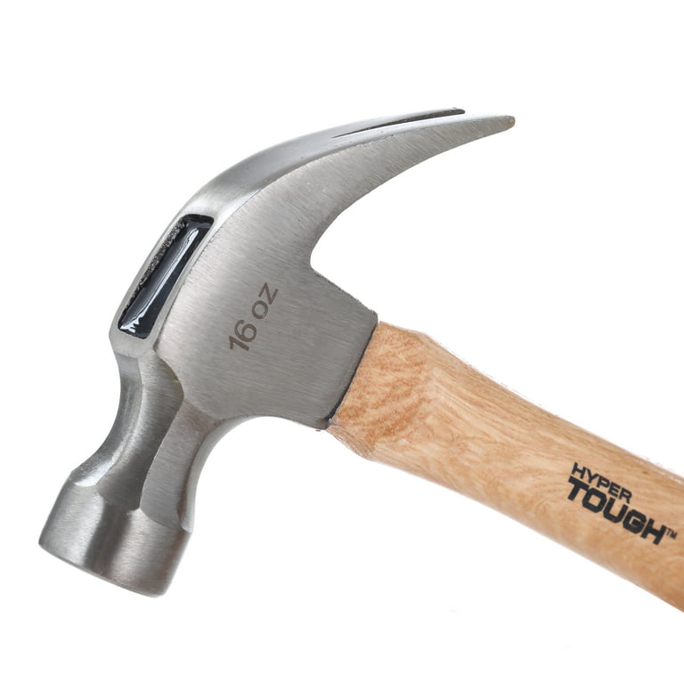 Performance Tool W1076 Wood Handle Claw Hammer, 16 oz.