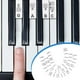 thumbnail image 5 of Pegatinas para piano, accesorios para piano, guía de notas para piano electrónico de 61 teclas, pegatinas para teclado, 5 of 5
