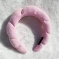 thumbnail image 5 of Diadema, toallas de muñeca, juego de muñequeras para lavar la cara, diademas para el cuidado de la piel para mujeres, tela de toalla de rizo, esponja hinchada, diadema facial, bandas para el, 5 of 5
