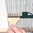 thumbnail image 4 of Peine de Madera de Haya para Tejer – Peine Ergonómico de Doble Extremo para Desenredar Suéteres, Bufandas, Sombreros, Tapices, Macramé y Flecos., 4 of 7